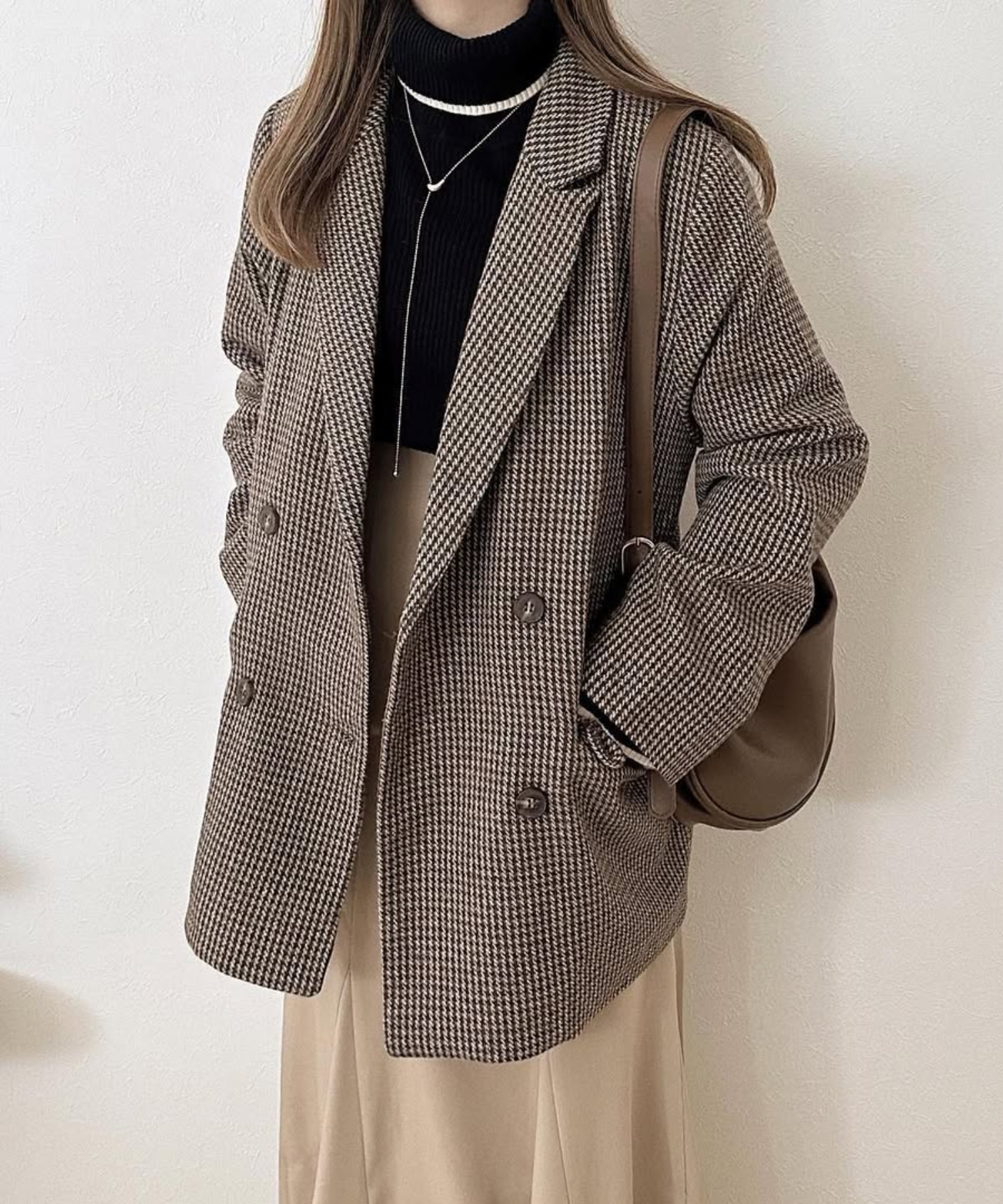 model：H154 着用サイズ：FREE