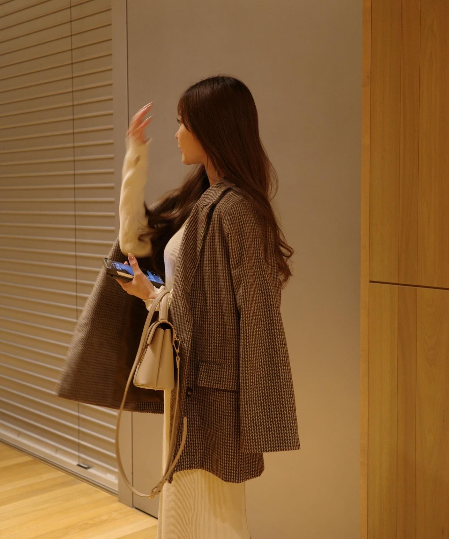 model：H155 着用サイズ：FREE