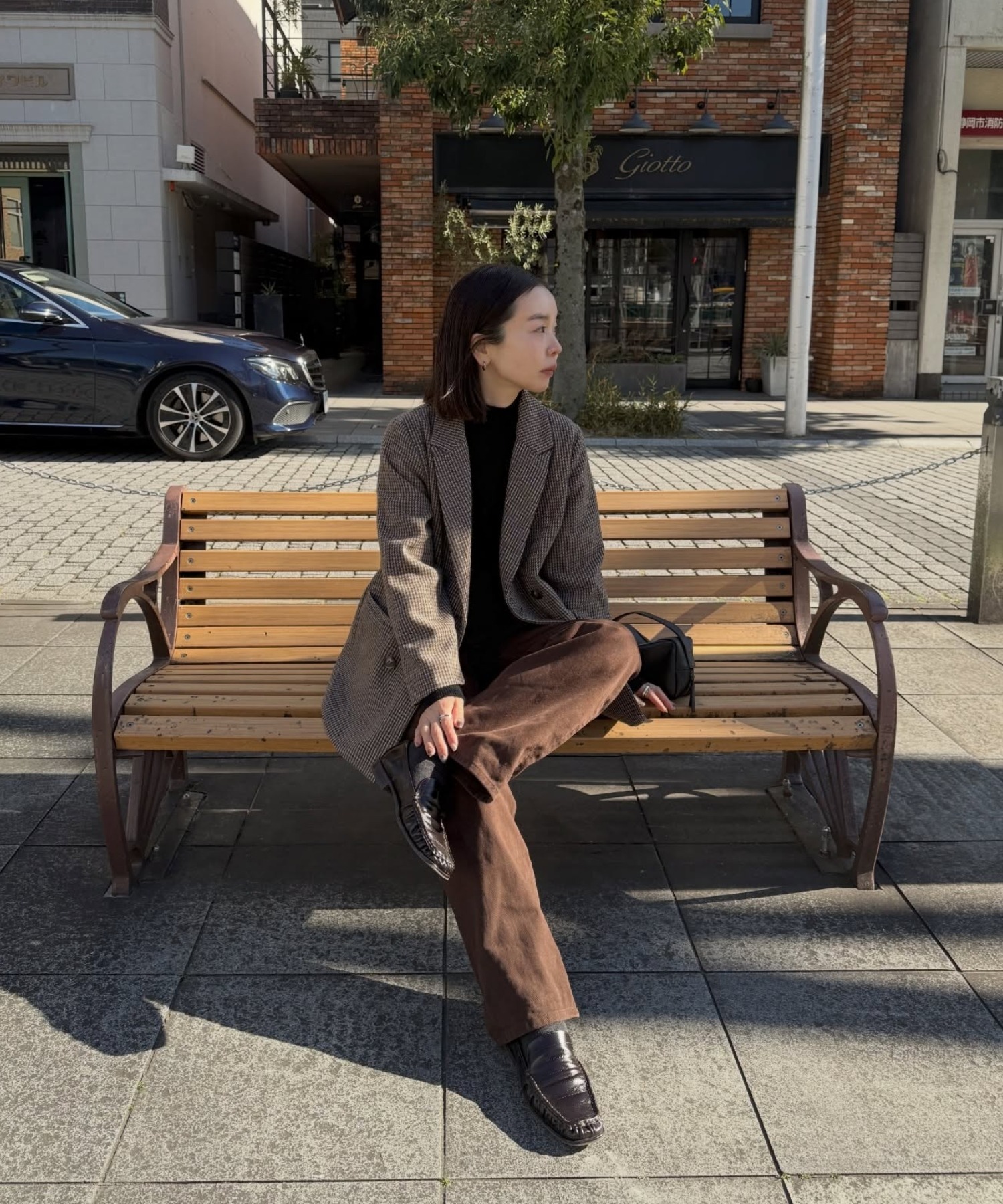 model：H159 着用サイズ：FREE