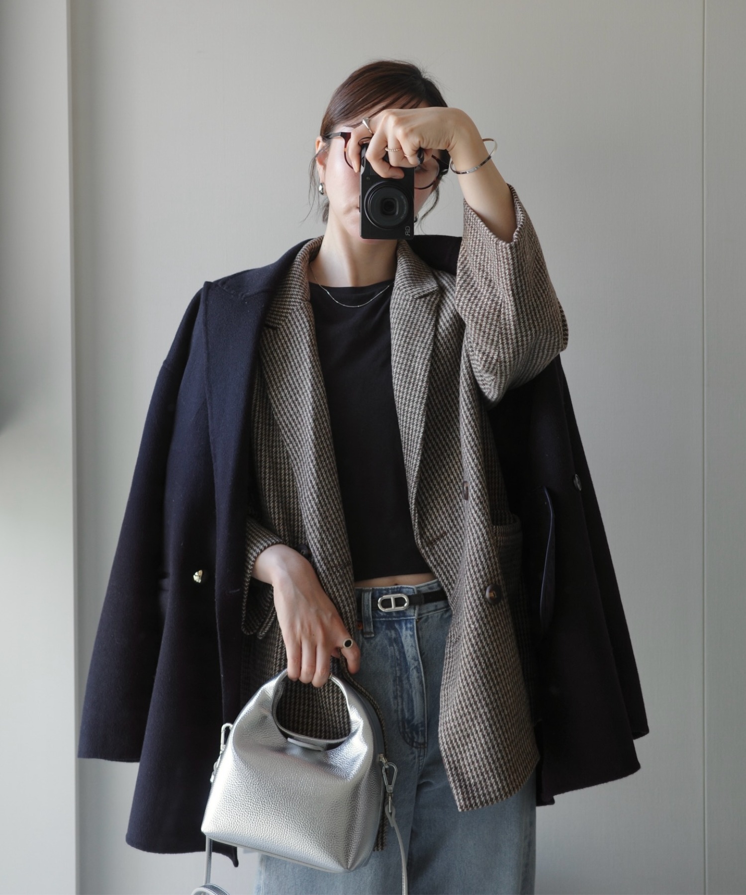 model：H167 着用サイズ：FREE