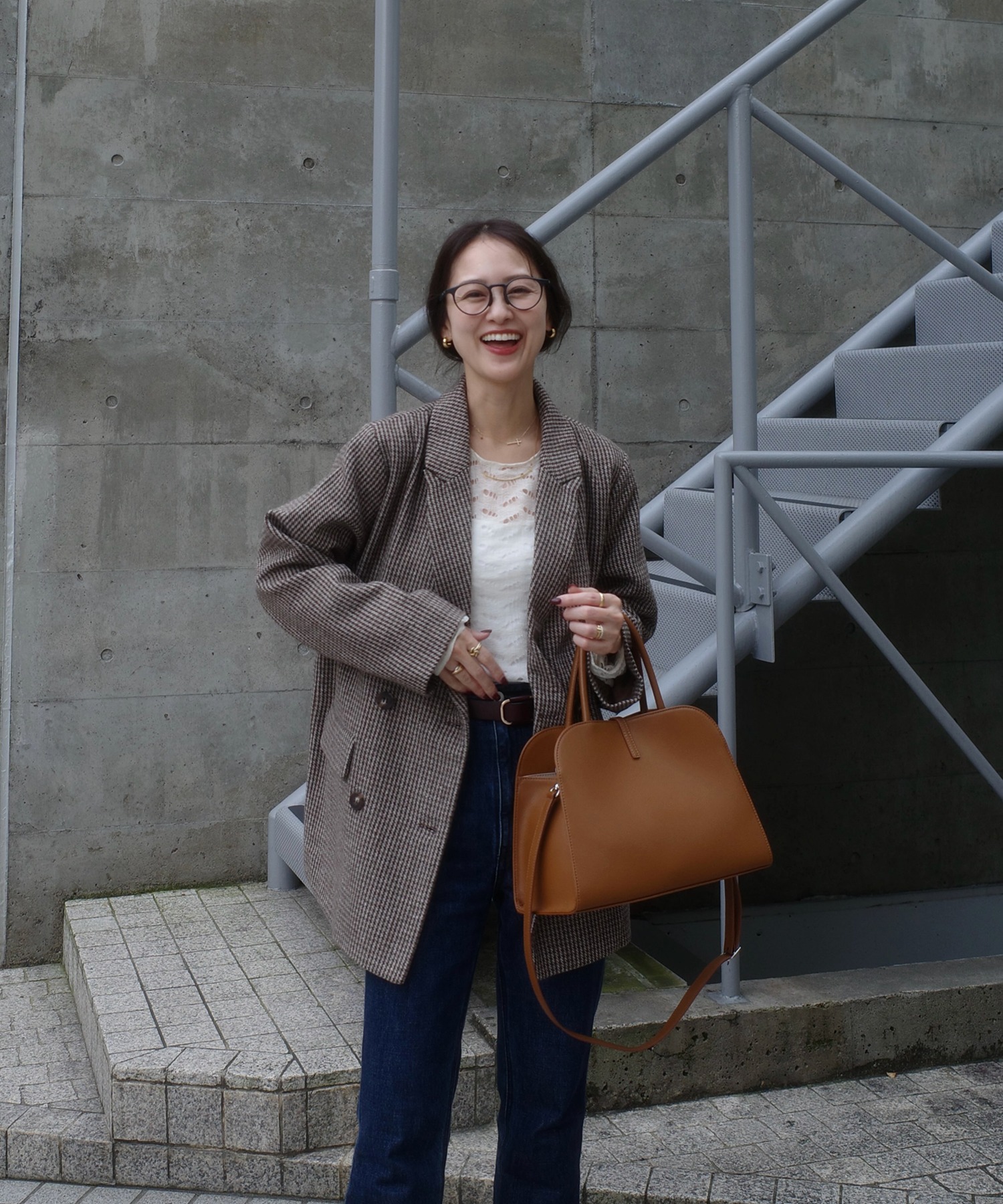 model：H157 着用サイズ：FREE