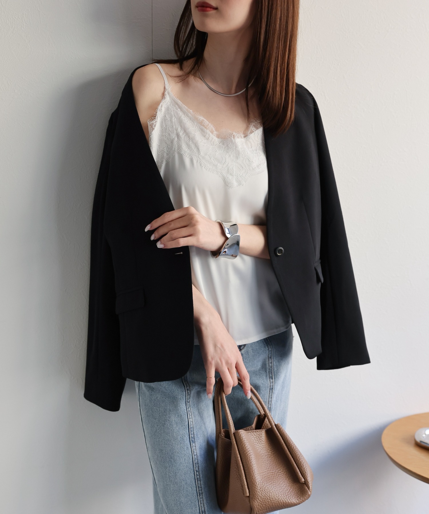 model：162㎝着用サイズ：F