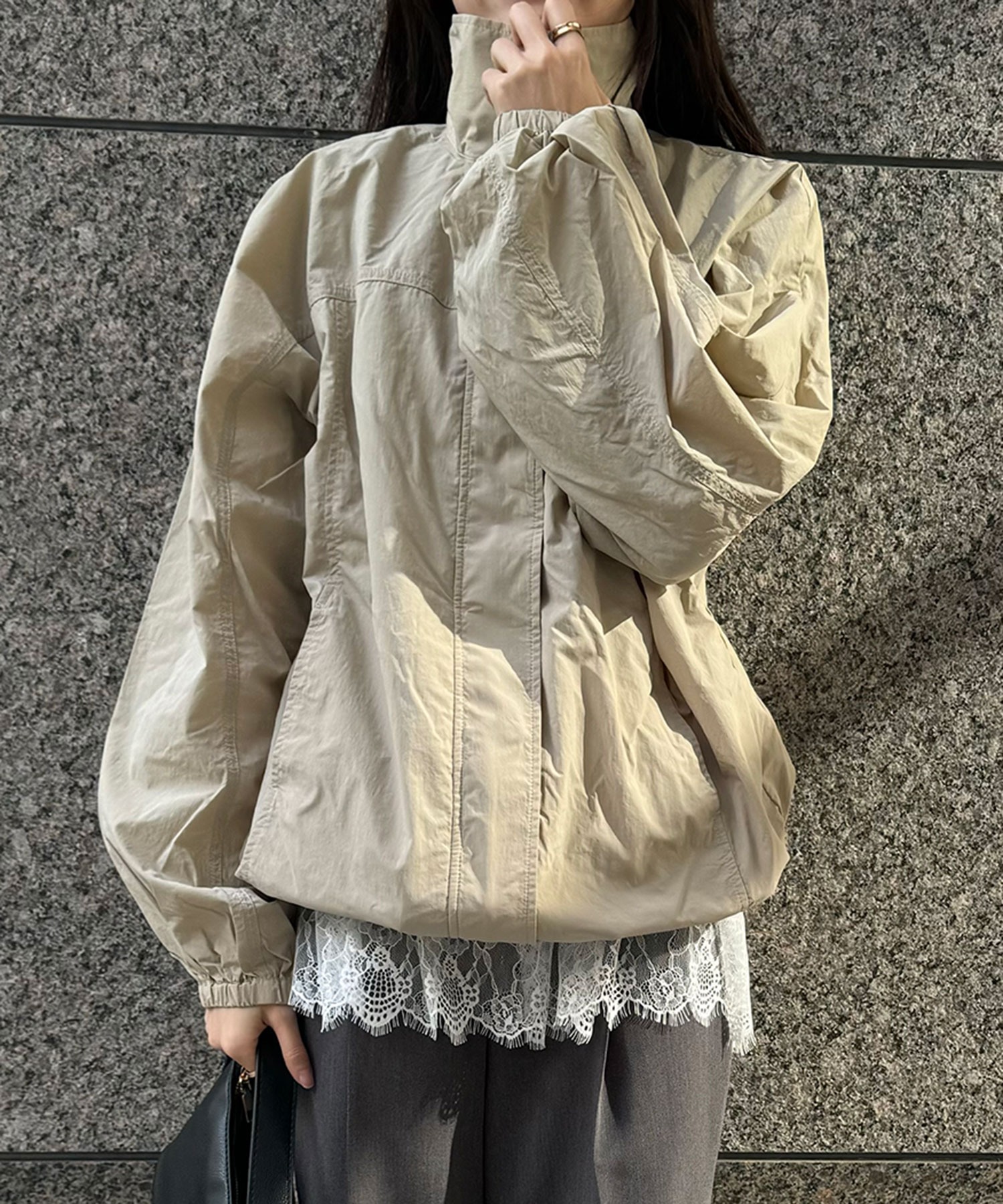 H：160cm　着用サイズ：M