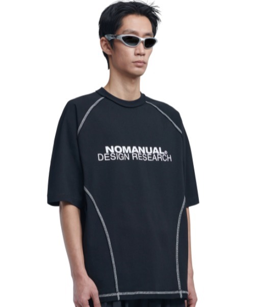 A'GEM/9 × .kom 『NOMANUAL/ノーマニュアル』 S.C.L T-SHIRT/S.C.L T