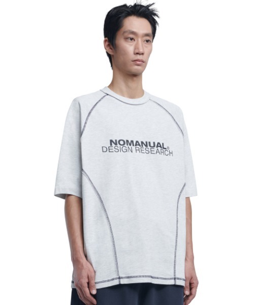A'GEM/9 × .kom 『NOMANUAL/ノーマニュアル』 S.C.L T-SHIRT/S.C.L T