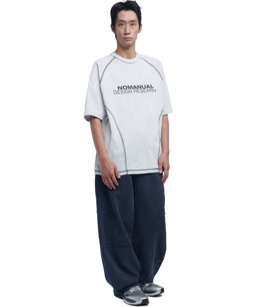 A'GEM/9 × .kom 『NOMANUAL/ノーマニュアル』 S.C.L T-SHIRT/S.C.L T