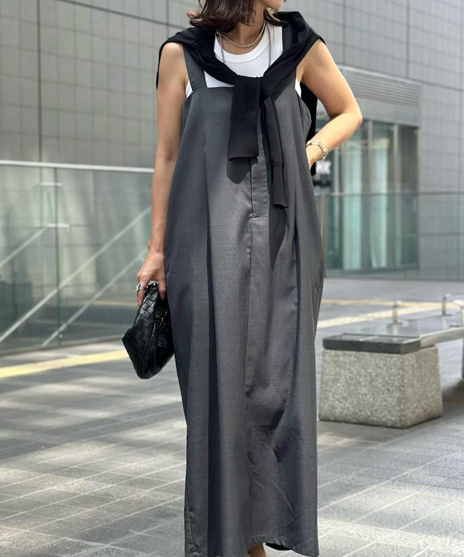 model：H157 着用サイズ：FREE