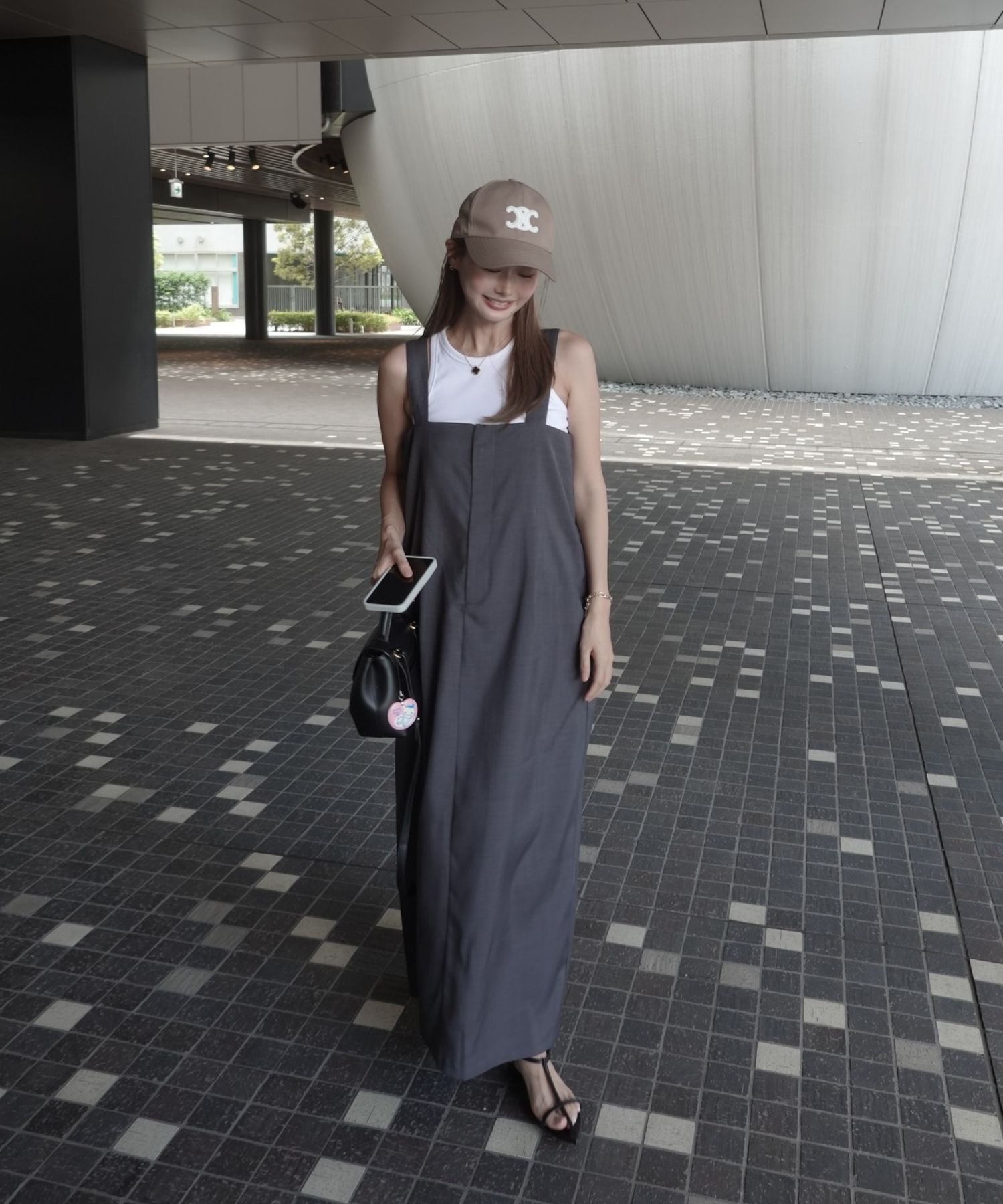 model：H158 着用サイズ：FREE