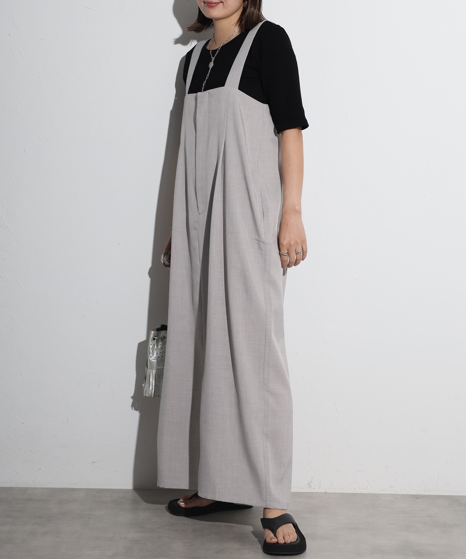 model：H158 着用サイズ：FREE
