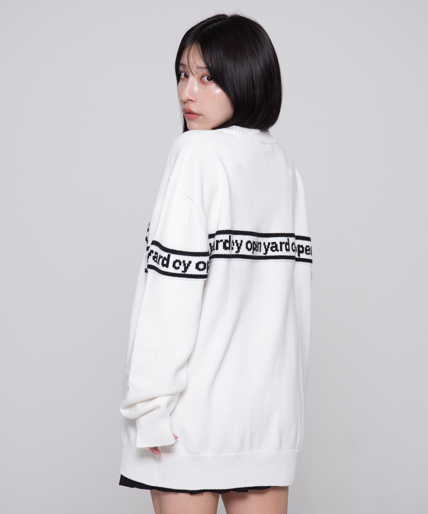 OY/オーワイ』 OPYD LINE LOGO KNIT/ラインロゴ ニット OY│A'GEM/9×.KOM【公式】｜韓国・ストリートブランド通販サイト  エージェムナイン ドットケーオーエム