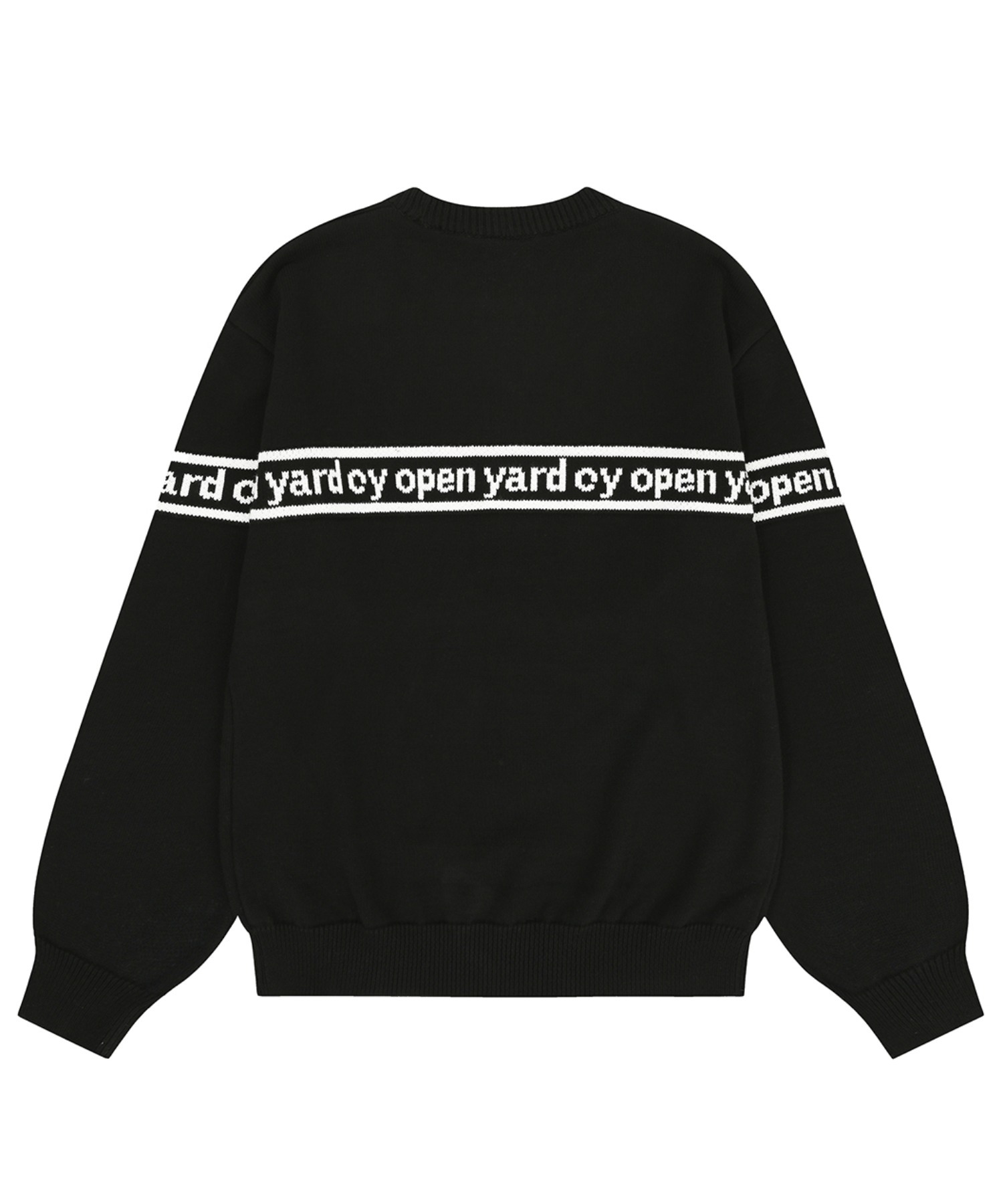 OY/オーワイ』 OPYD LINE LOGO KNIT/ラインロゴ ニット OY│A