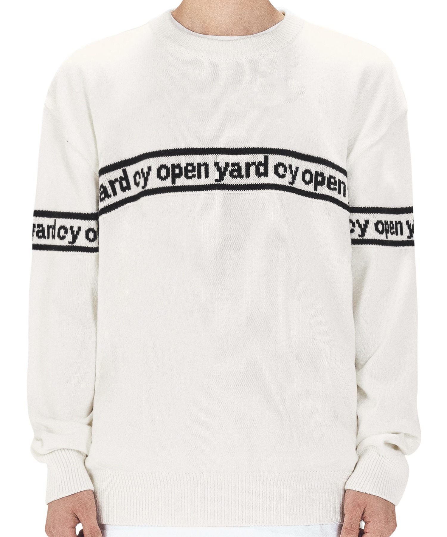 OY/オーワイ』 OPYD LINE LOGO KNIT/ラインロゴ ニット OY│A OY/オーワイ』 OPYD LINE LOGO KNIT/ラインロゴ ニット OY│A