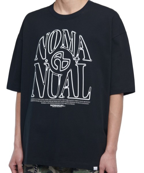 ナムナムさん専用 A'GEM/9 × .kom 『NOMANUAL/ノーマニュアル』 S.N.A T-SHIRT/S.N.A T