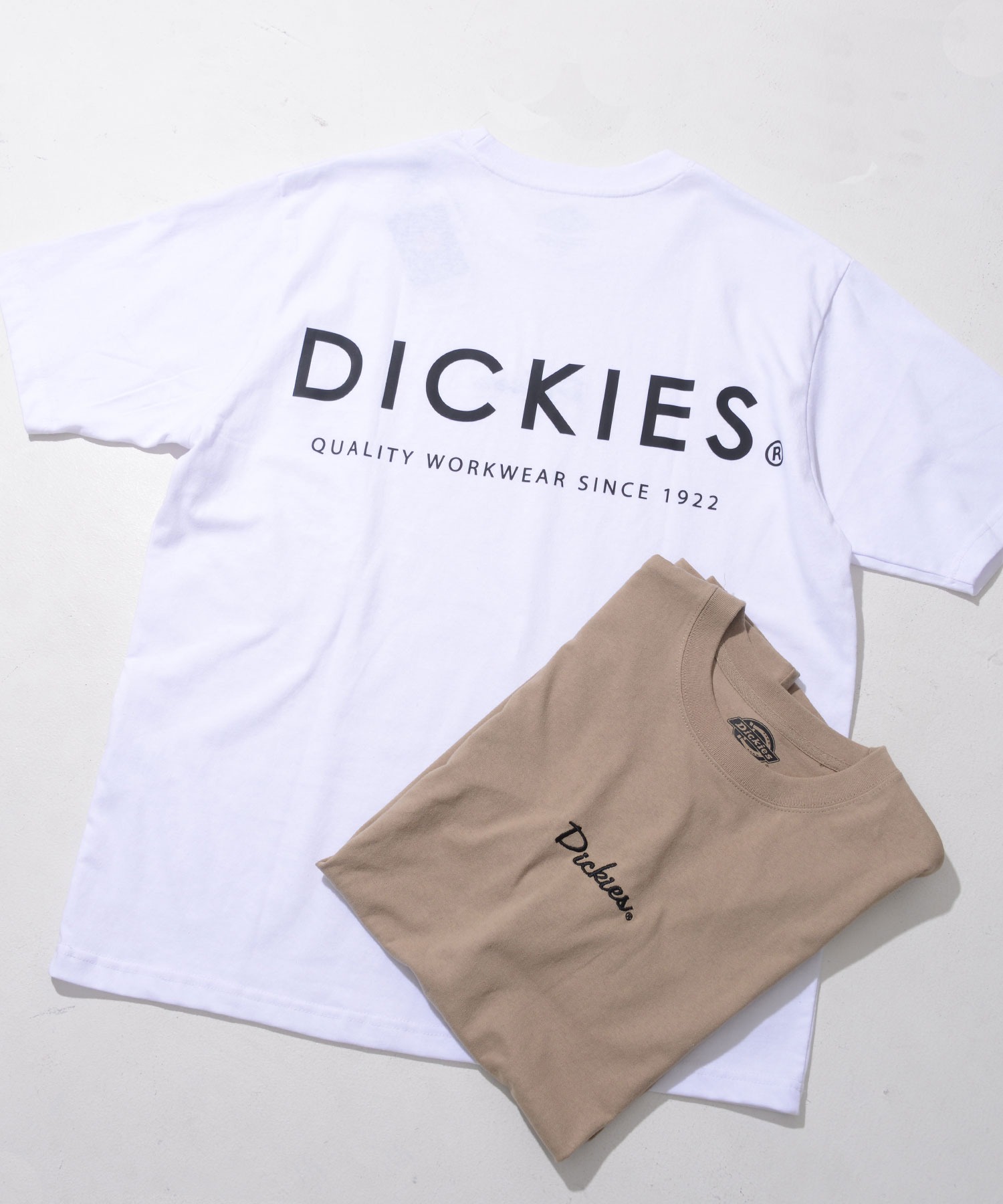 DickiesDickies ルーズシルエット バックプリントクルーネック半袖Tシャツ 最大の割引 15周年記念イベントが
