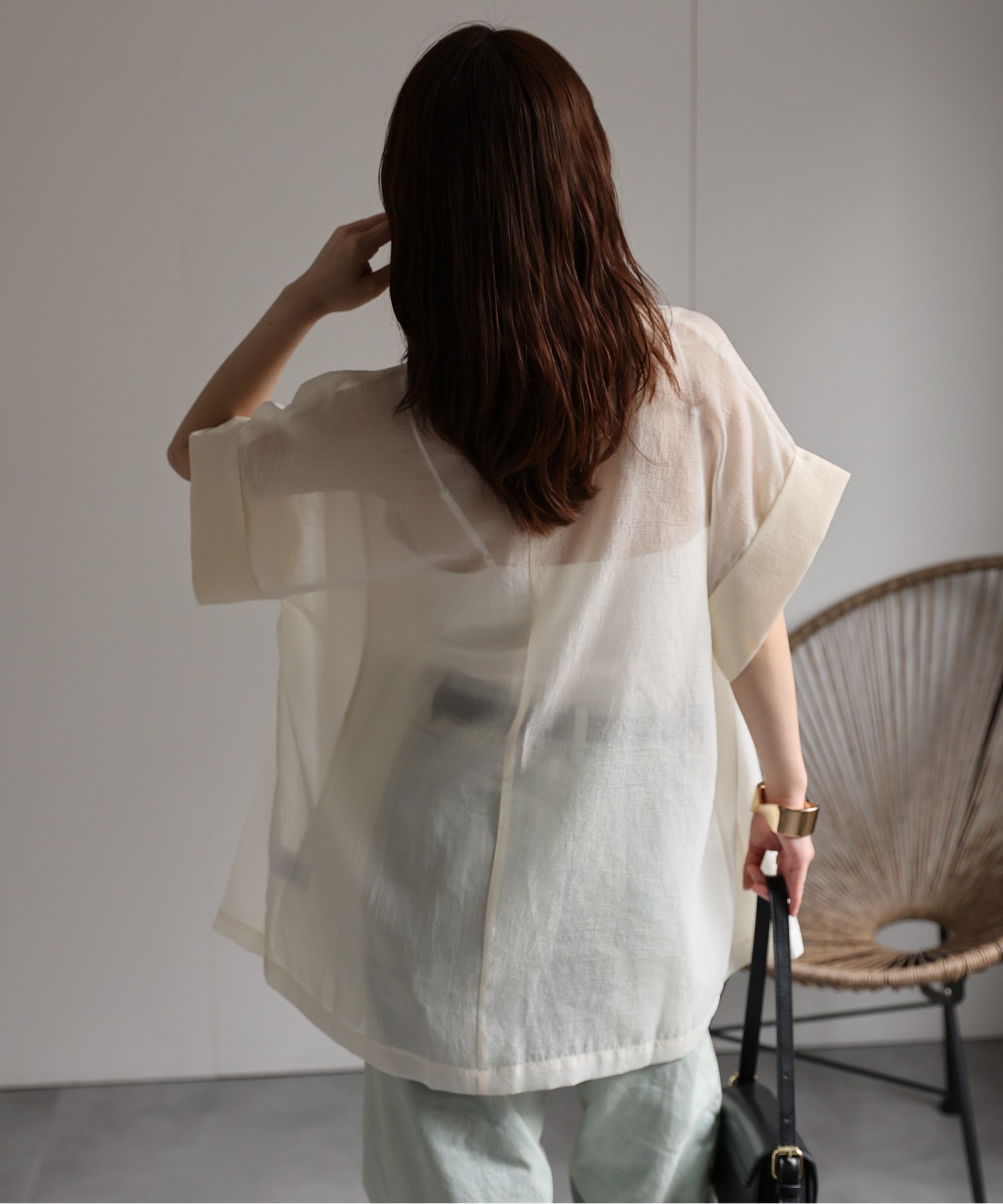 model：156cm　着用サイズ：FREE