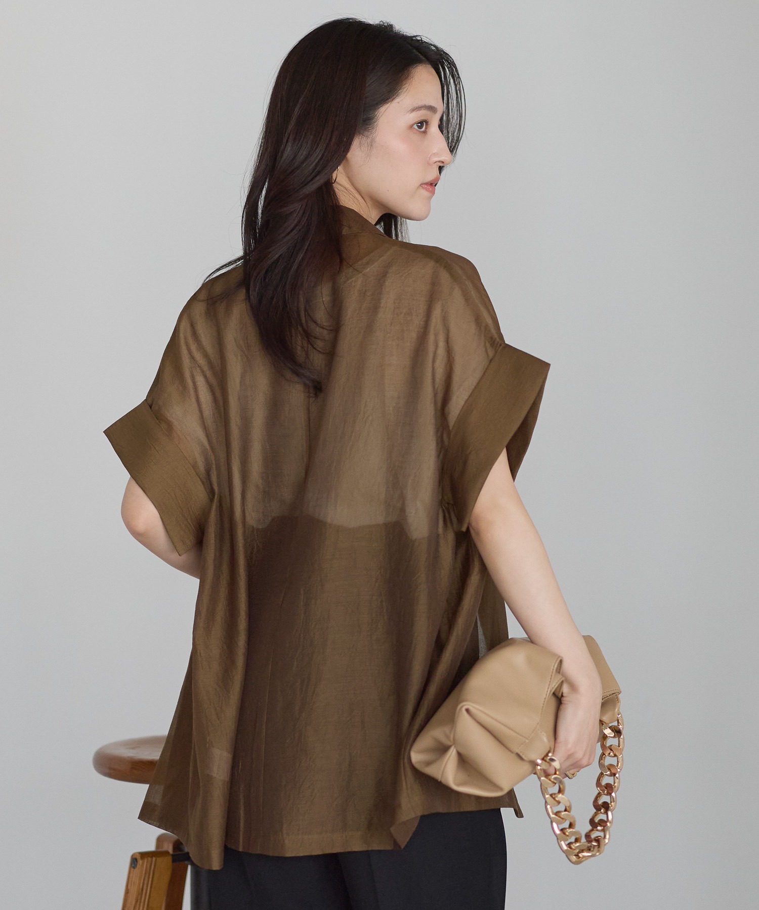 model：161cm 着用サイズ：FREE