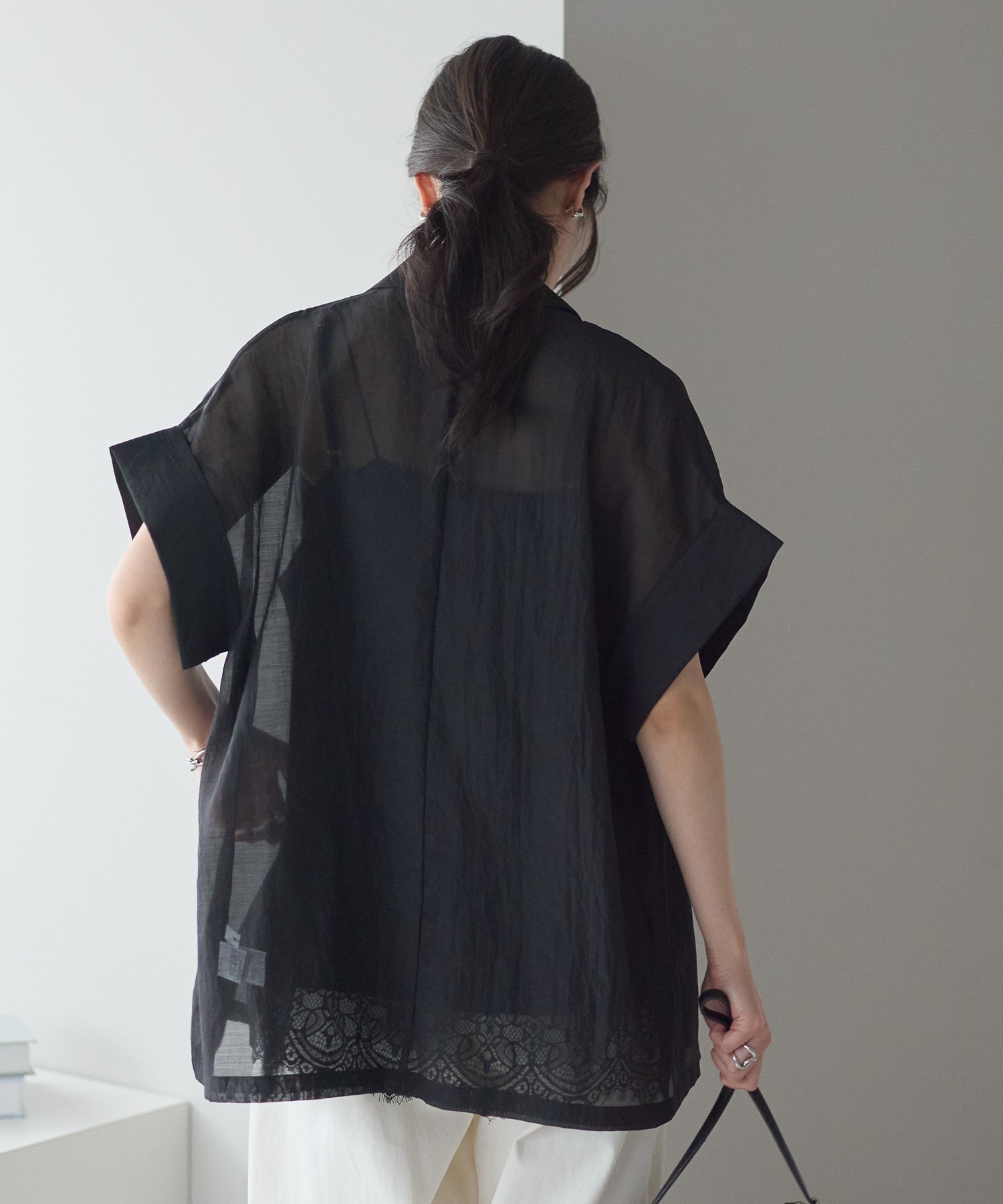 model：161cm 着用サイズ：FREE