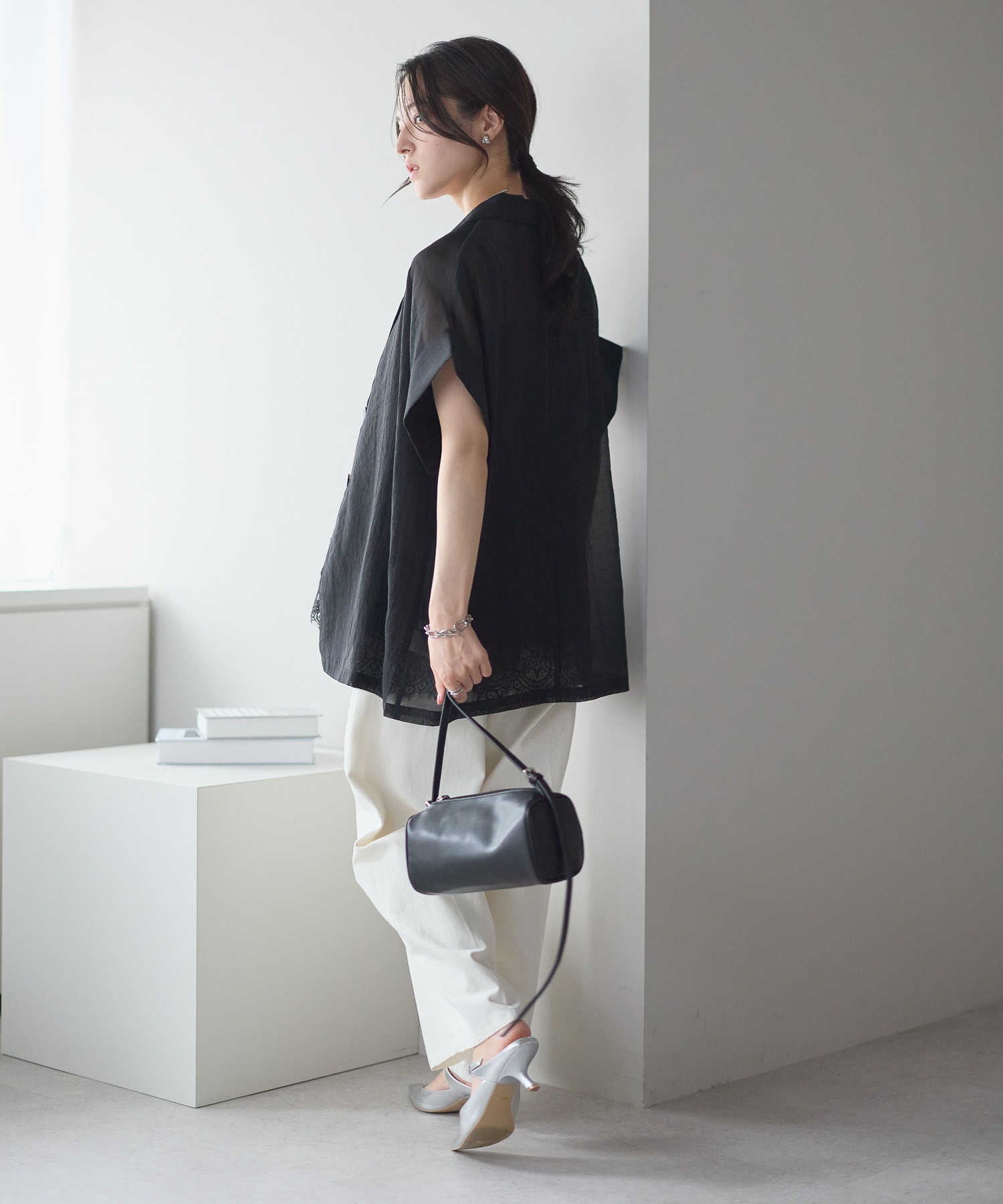 model：161cm 着用サイズ：FREE