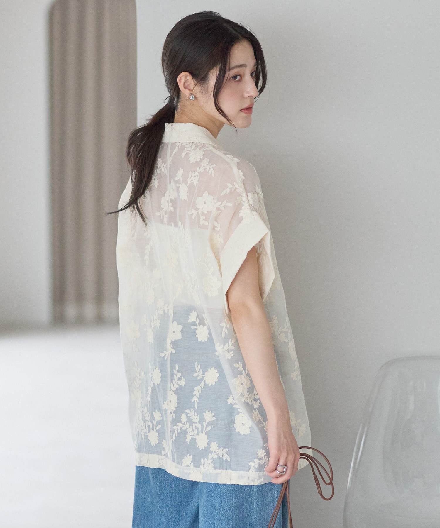 model：161cm 着用サイズ：FREE