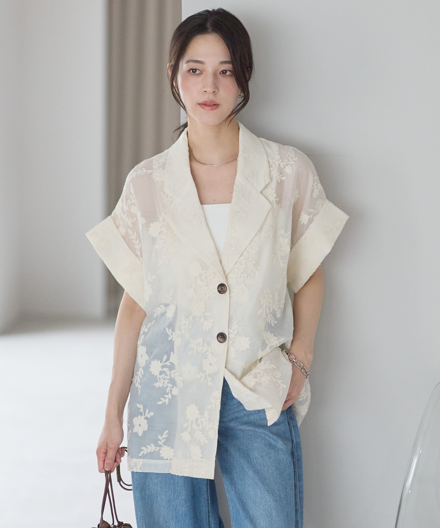 model：161cm 着用サイズ：FREE