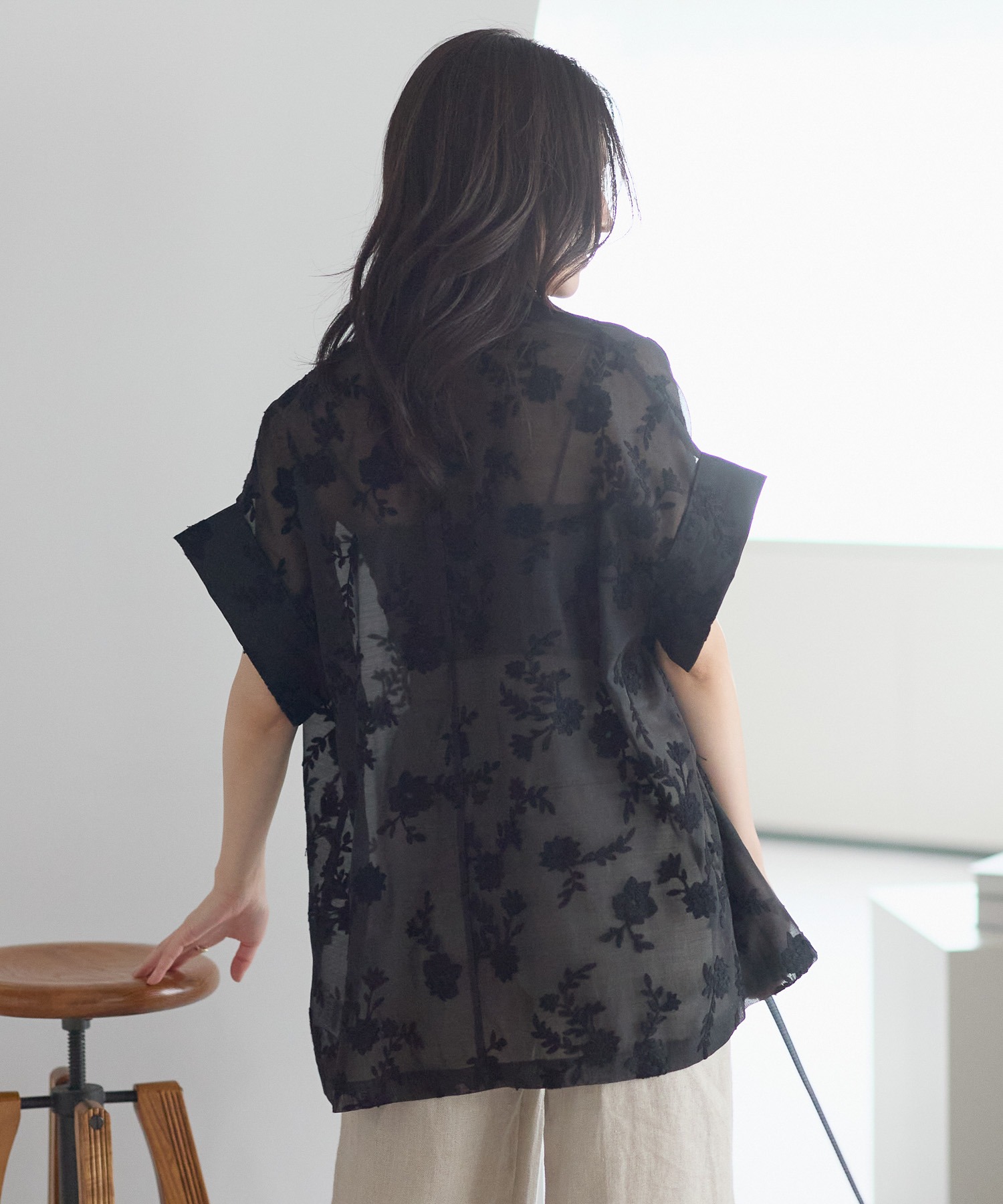 model：161cm 着用サイズ：FREE