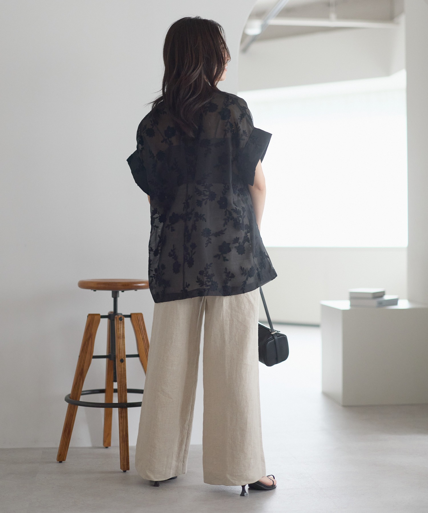 model：161cm 着用サイズ：FREE
