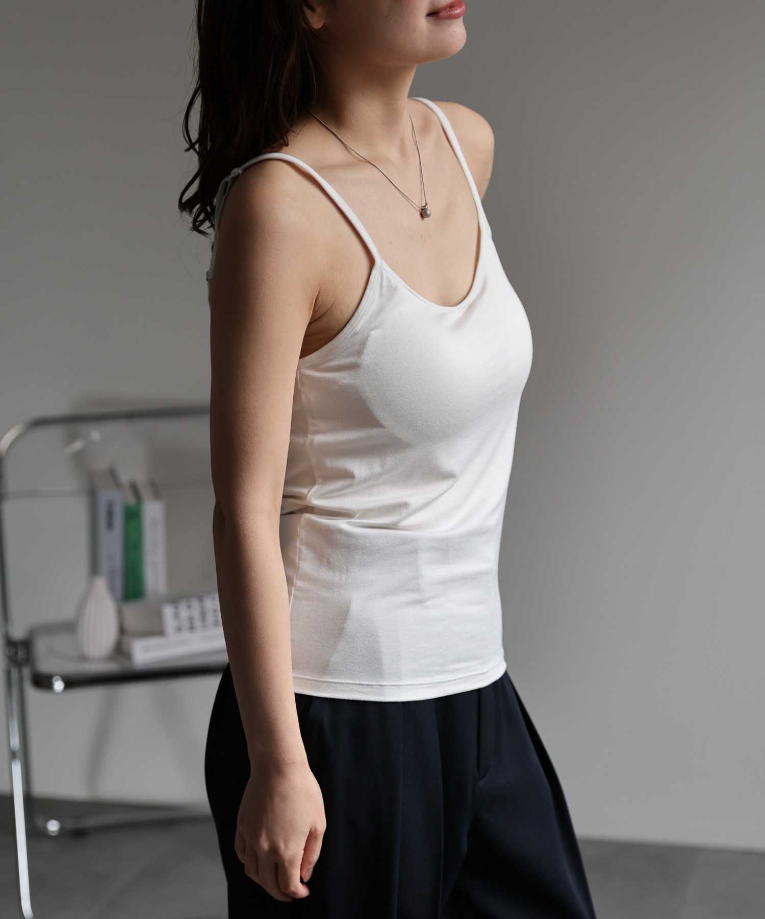 model：156cm　着用サイズ：M