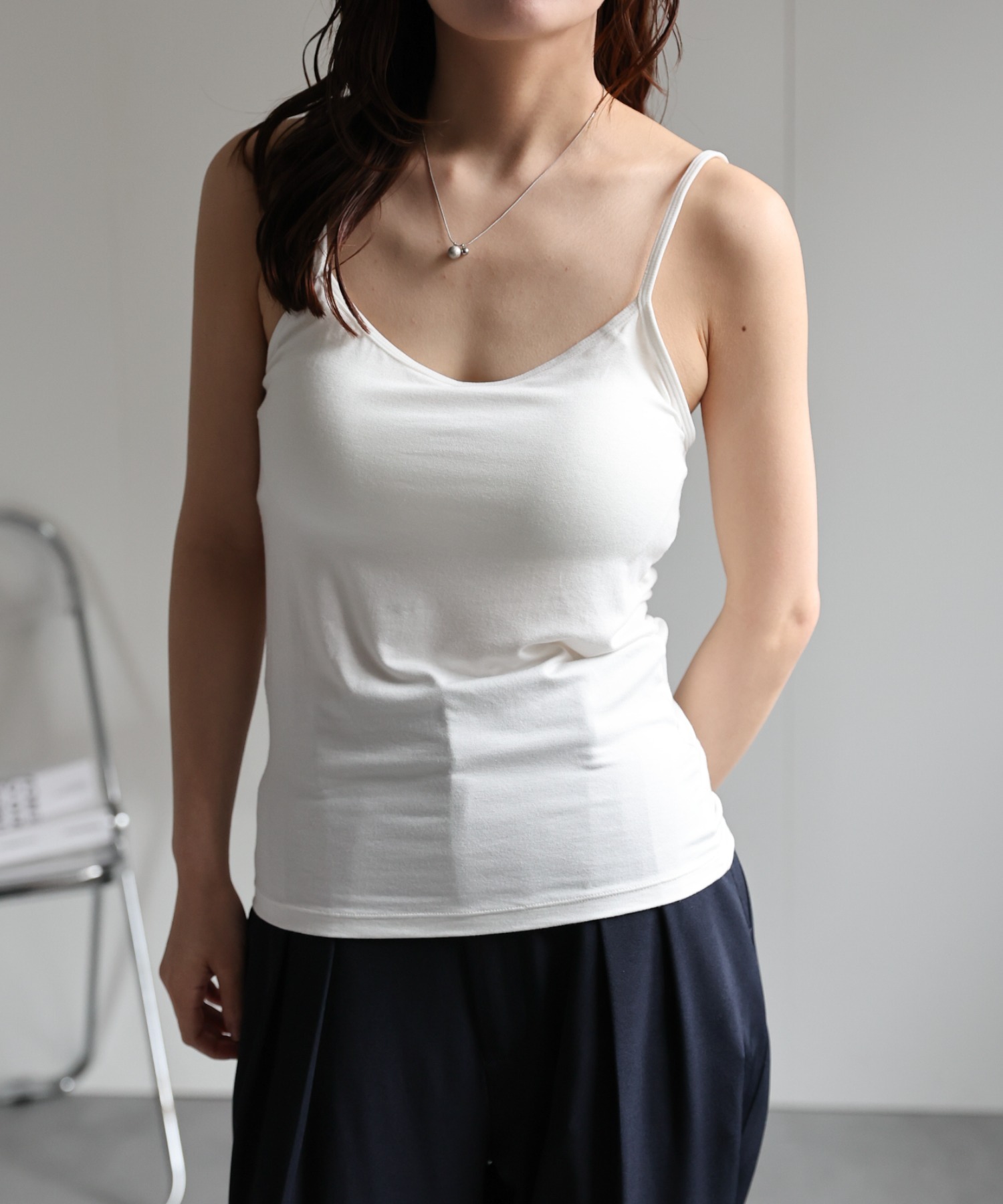 model：156cm　着用サイズ：M