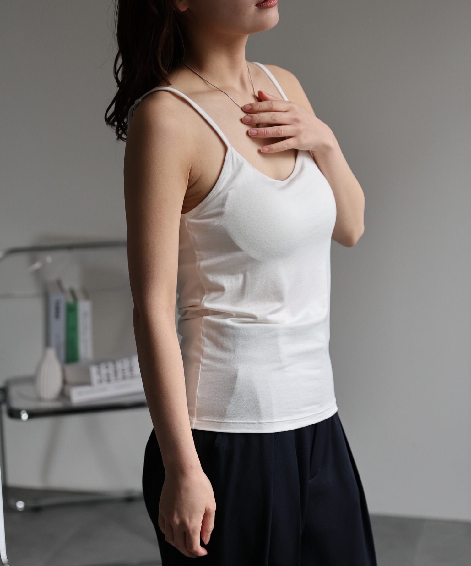 model：156cm　着用サイズ：M