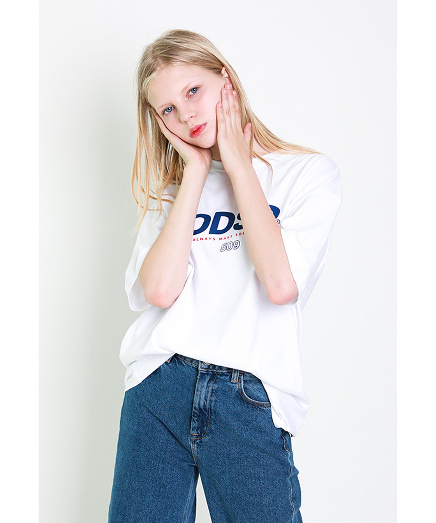 ODD STUDIO/オッドスタジオ』ODSD LOGO SHORT SLEEVE T-SHIRT/ロゴ