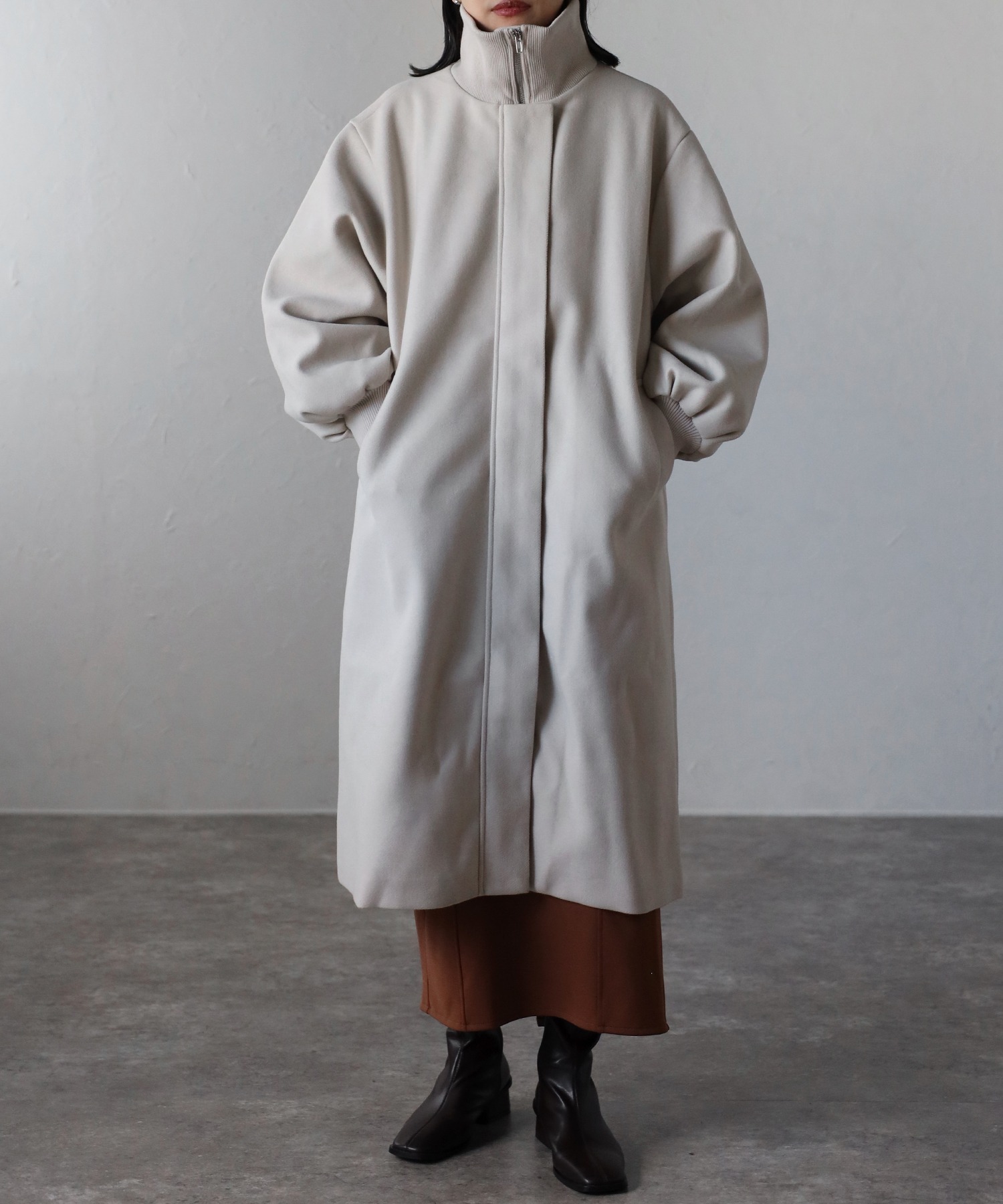 model:162㎝　着用サイズ:FREE