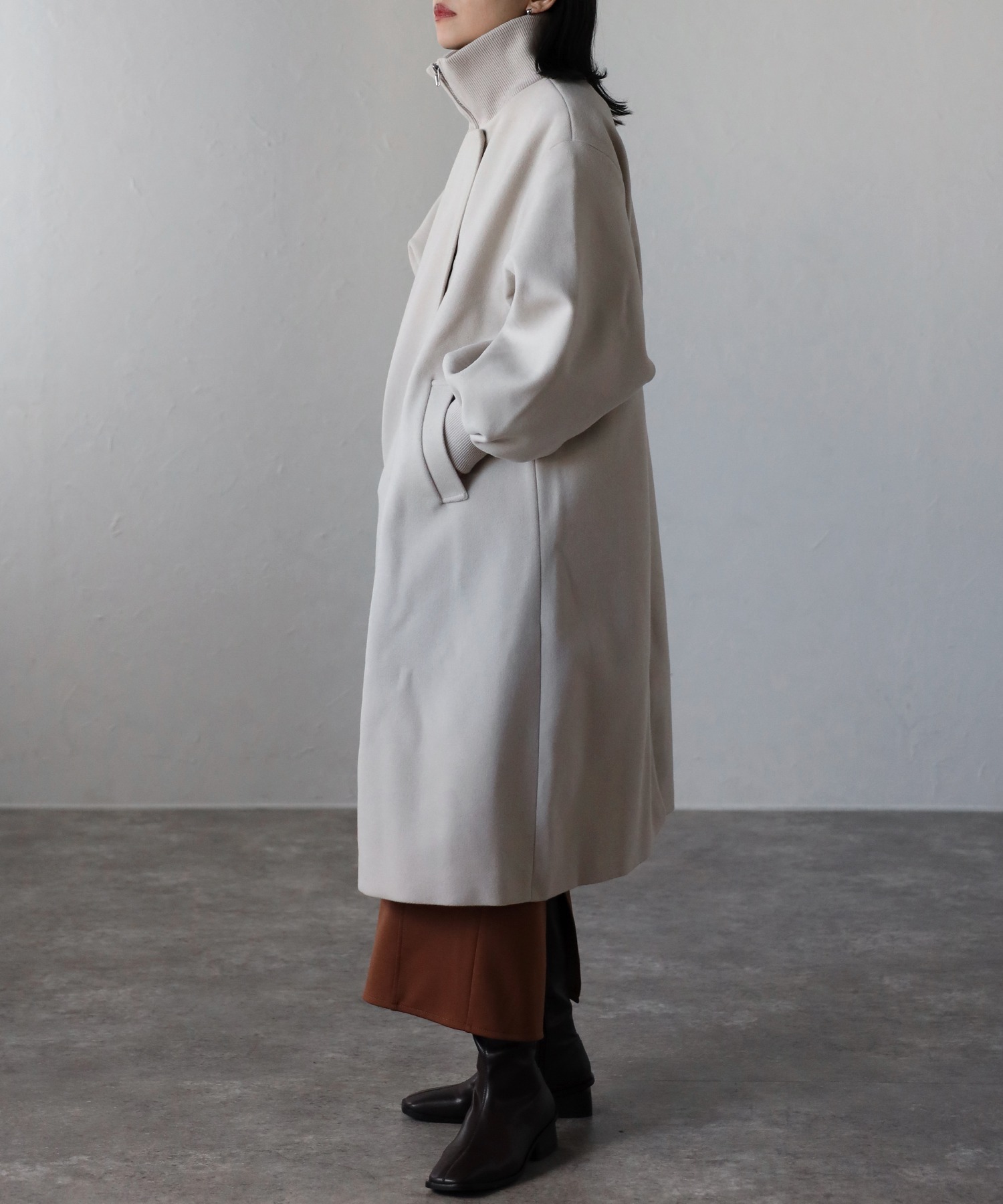 model:162㎝　着用サイズ:FREE
