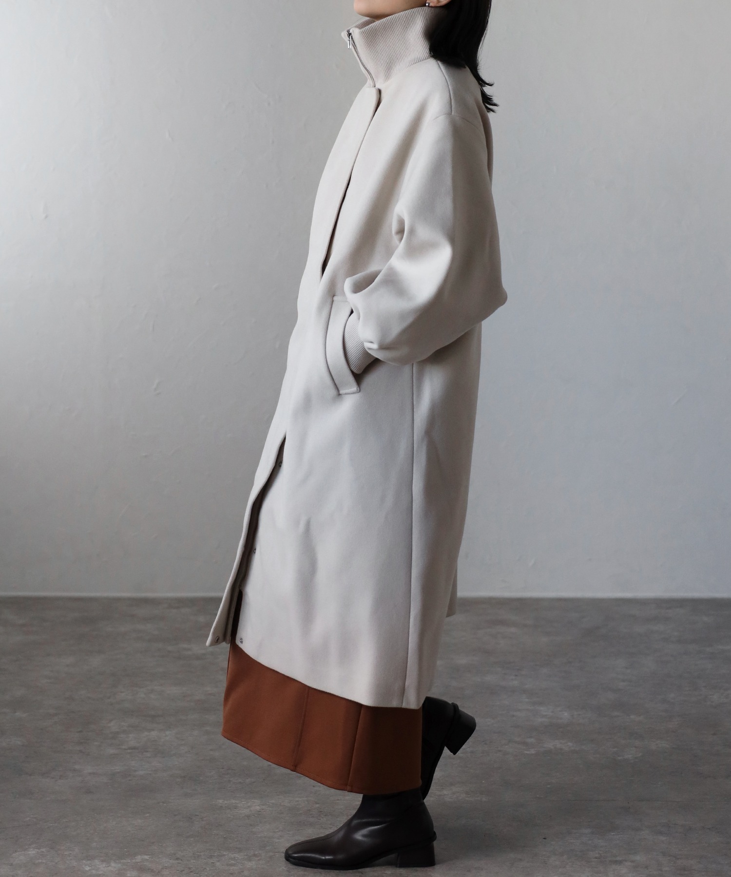 model:162㎝　着用サイズ:FREE