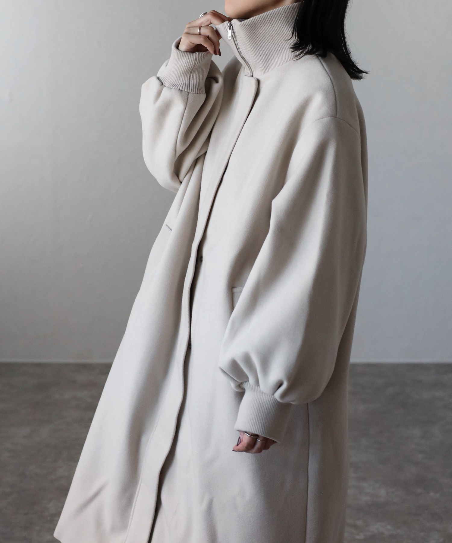 model:162㎝　着用サイズ:FREE
