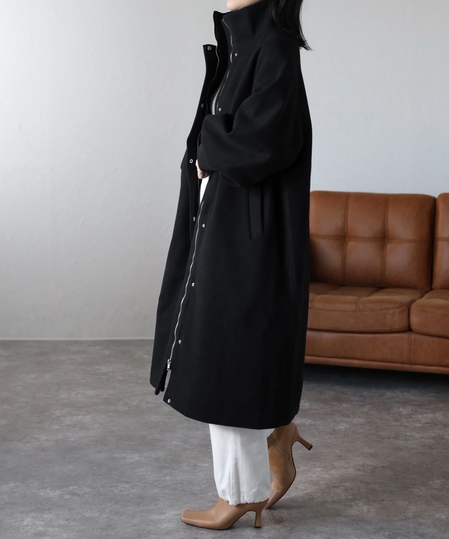 model:162㎝　着用サイズ:FREE