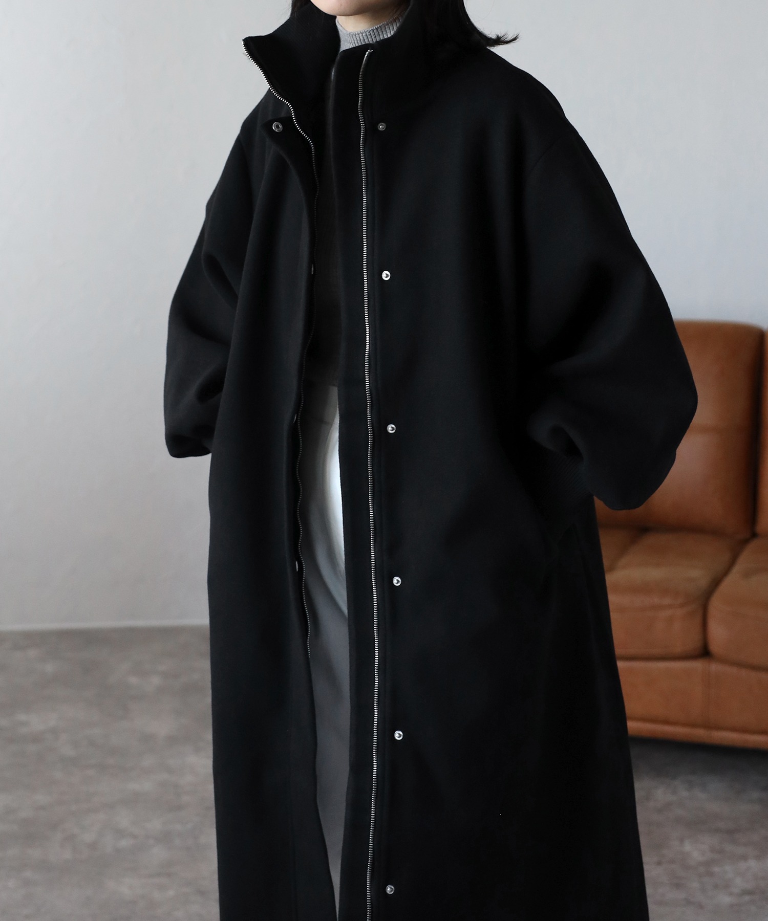 model:162㎝　着用サイズ:FREE