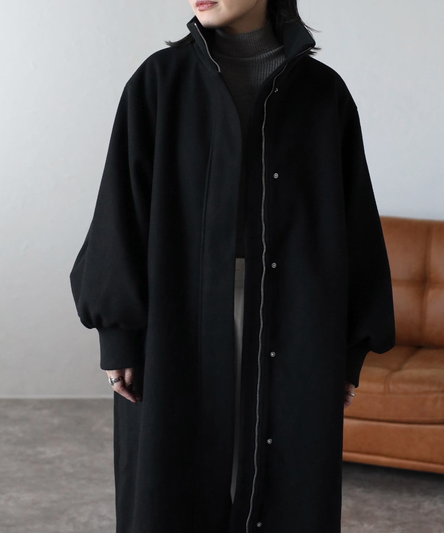 model:162㎝　着用サイズ:FREE