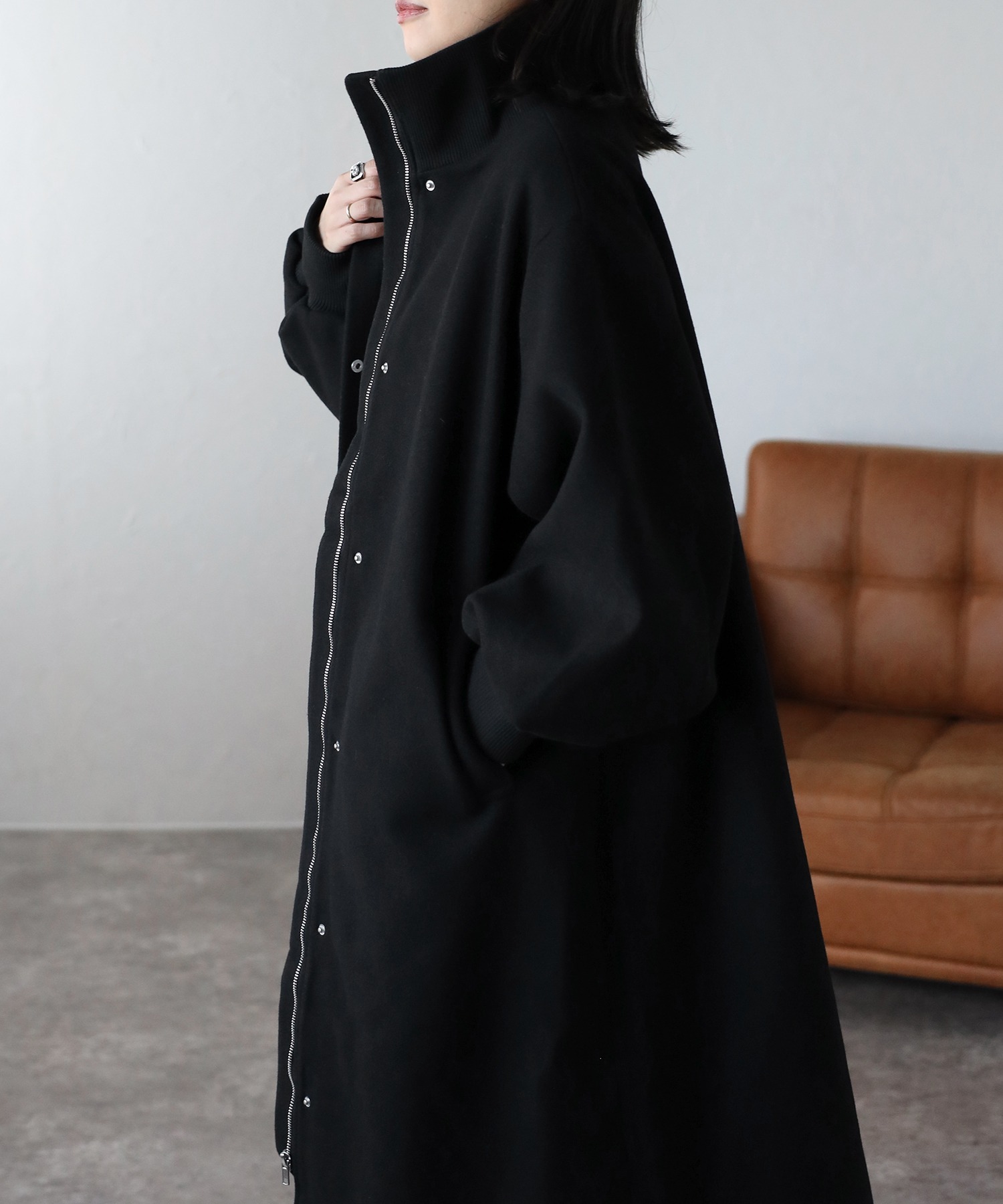 model:162㎝　着用サイズ:FREE
