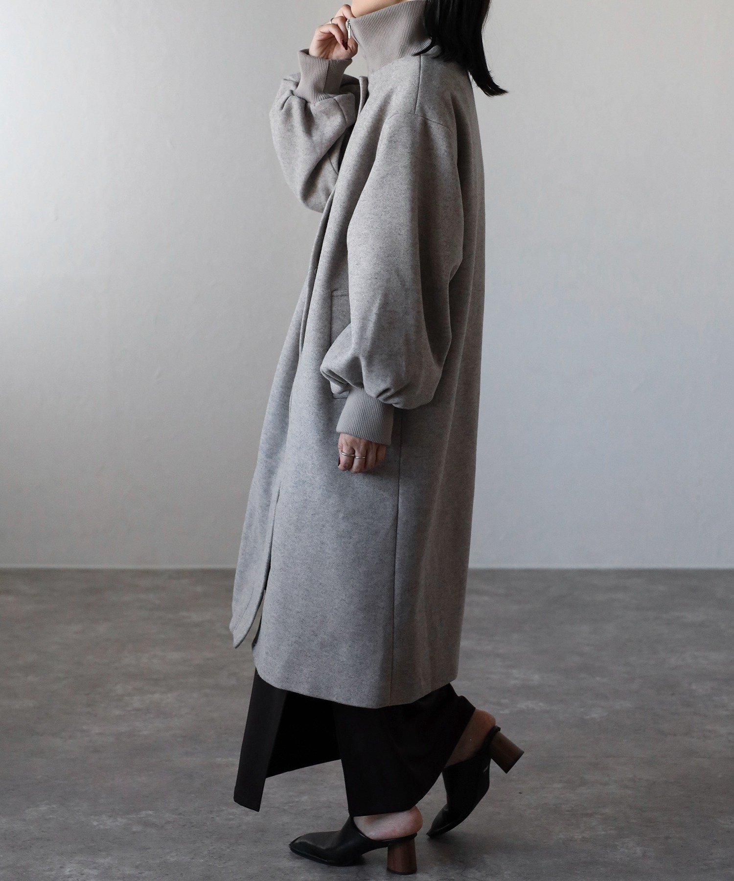 model:162㎝　着用サイズ:FREE
