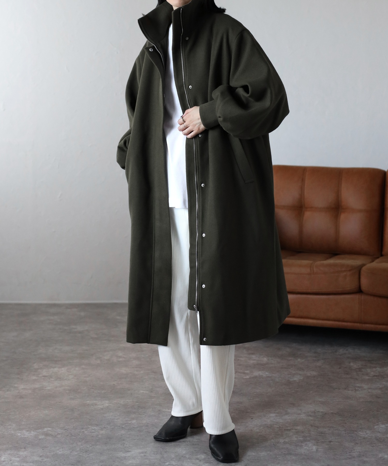 model:162㎝　着用サイズ:FREE