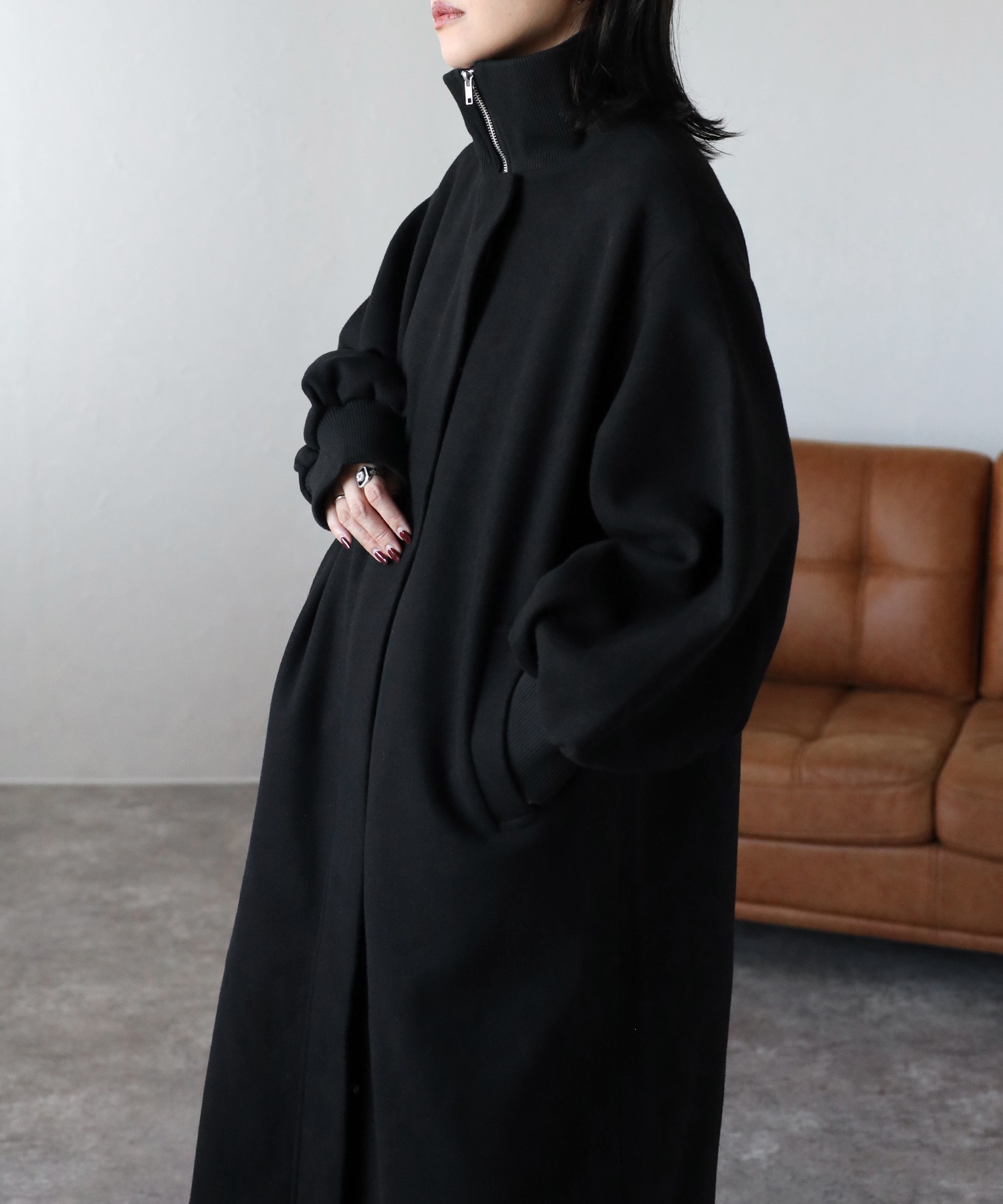 model:162㎝　着用サイズ:FREE