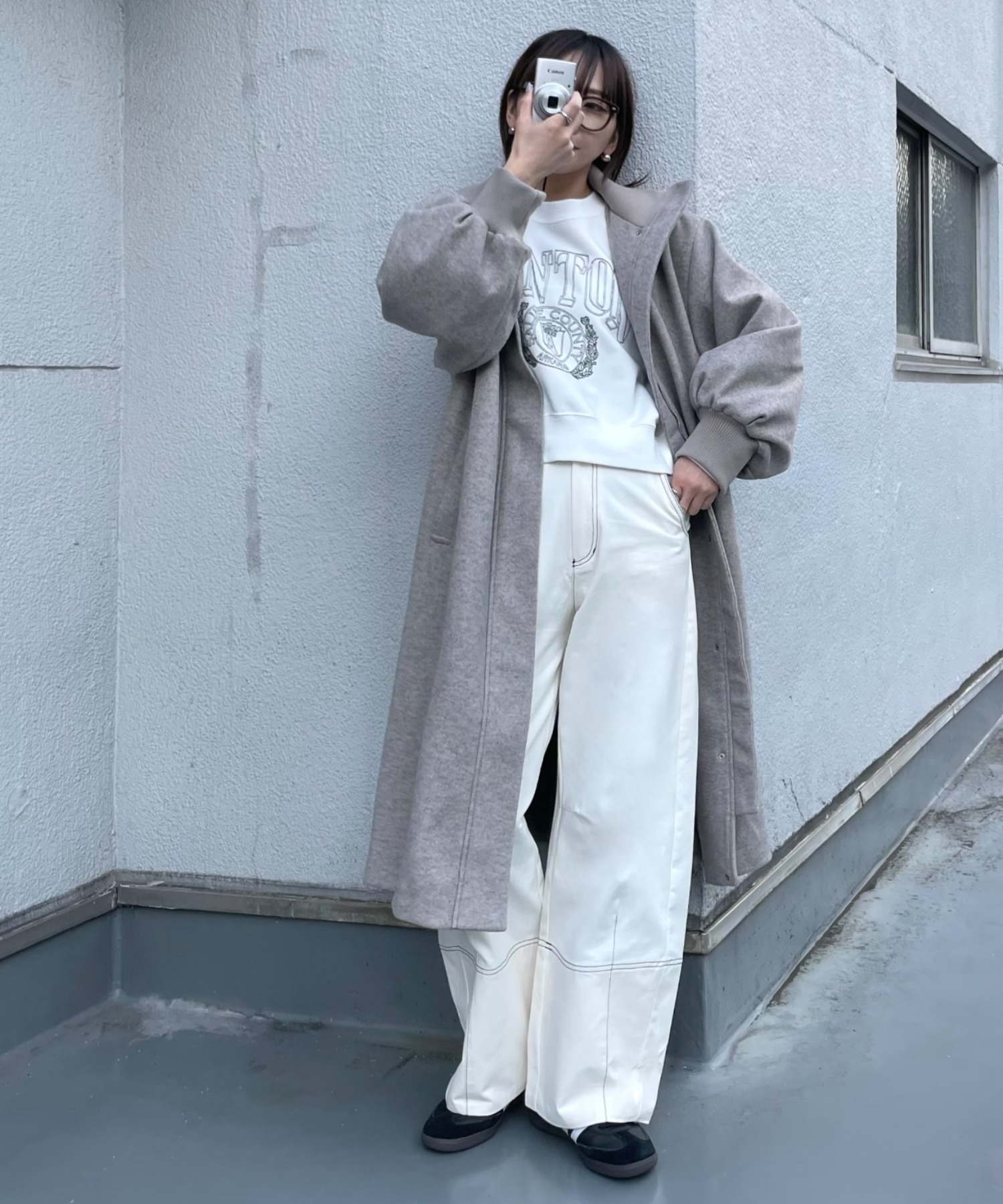 model:162㎝　着用サイズ:FREE