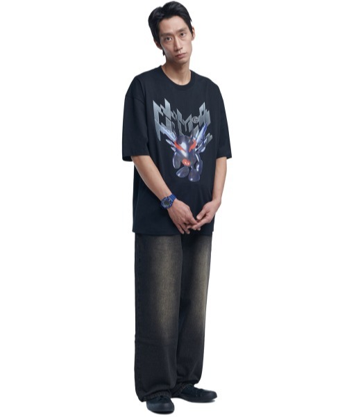 A'GEM/9 × .kom 『NOMANUAL/ノーマニュアル』 NM DEVIL T-SHIRT