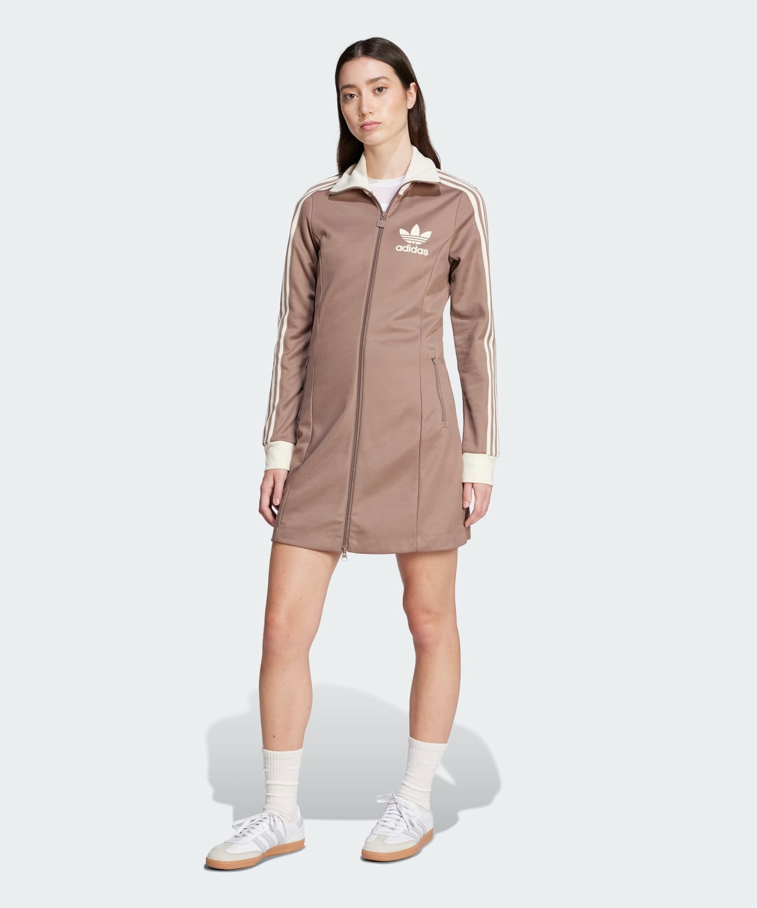 アディカラー スリーストライプス トラックトップ ワンピース
