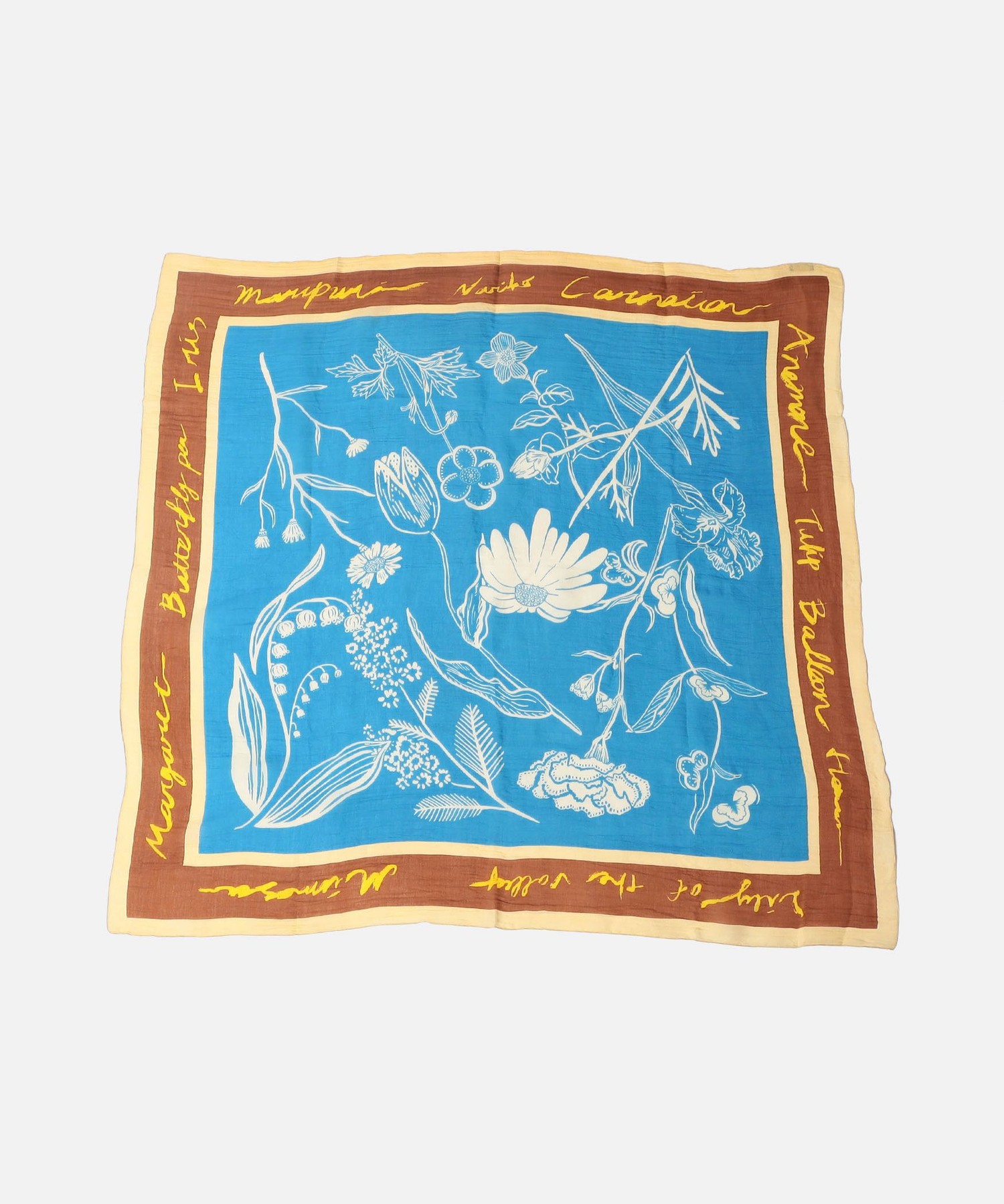 一部別注】＜manipuri＞C/SI スカーフ 25SS