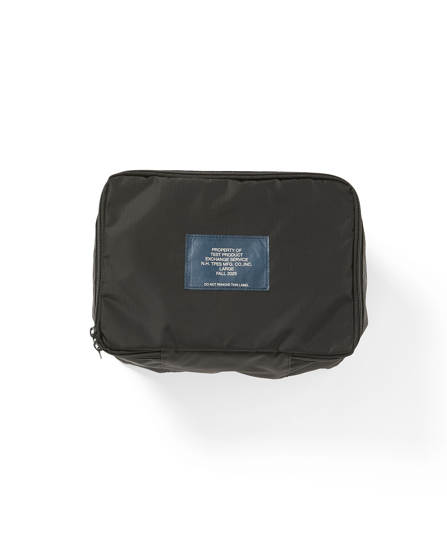 N.HOOLYWOOD POUCH WITH STRAP BLACK 新品 N.HOOLYWOOD - POUCH WITH STRAP （BLACK） / ファスナー ポーチ