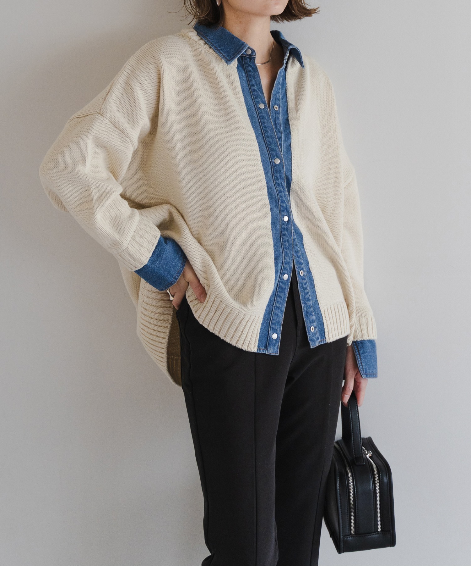 model：H158 着用サイズ：FREE
