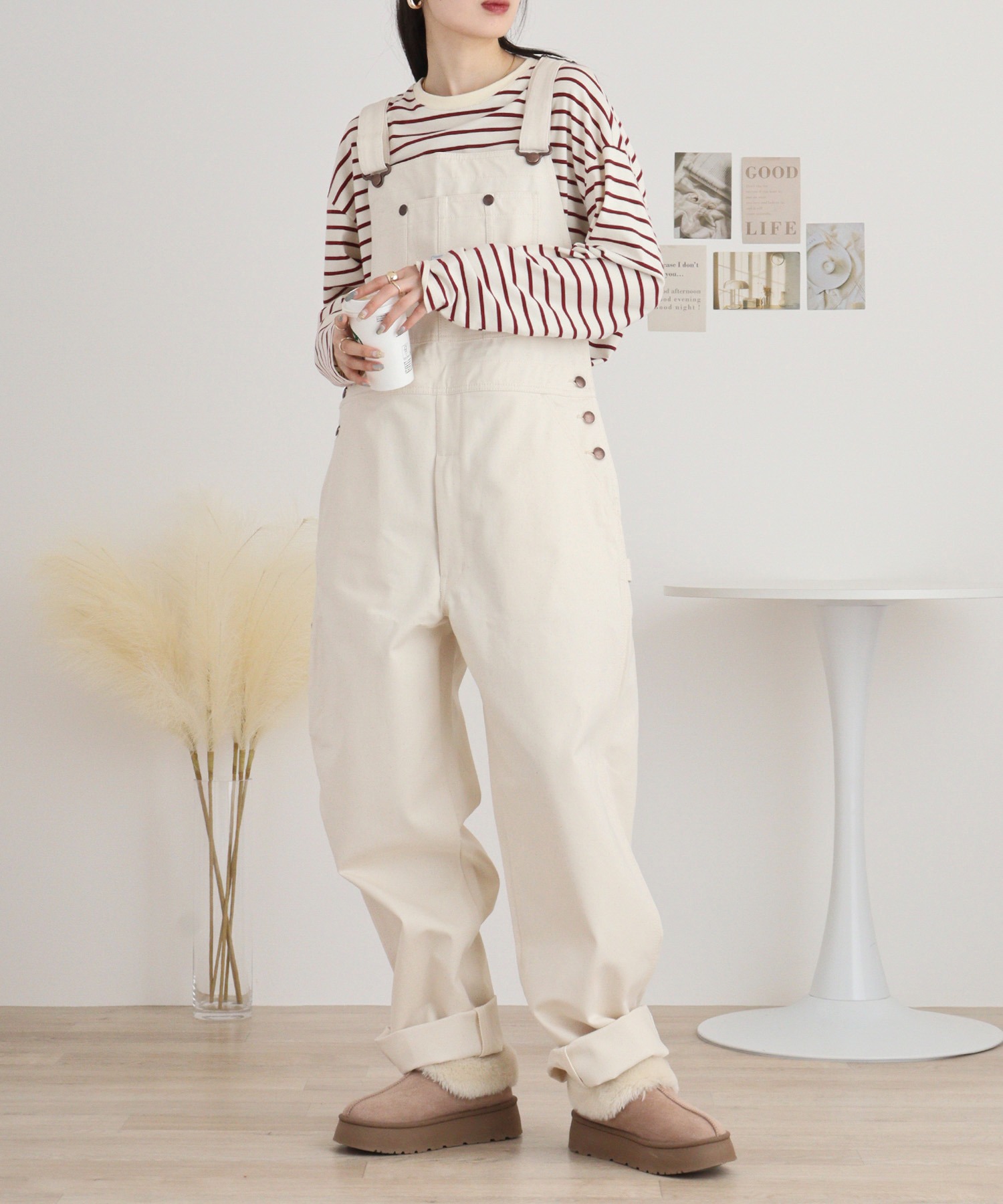 サロペット/オーバーオール WORLD WORKERS/OVERALLS/オーバーオール