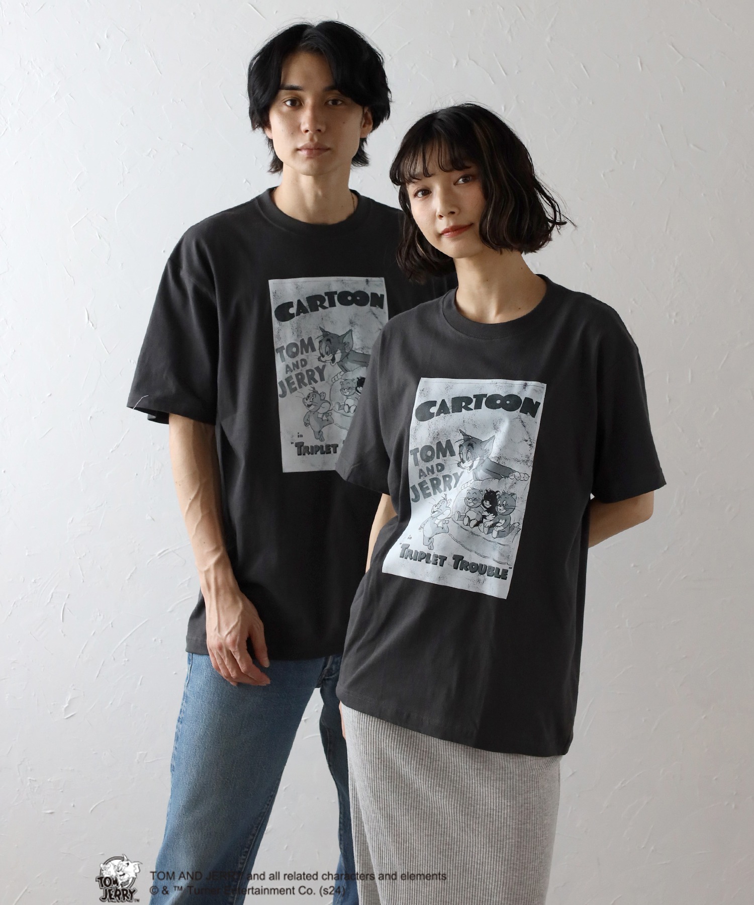 model：H180 着用サイズ：XL　model：H166 着用サイズ：M