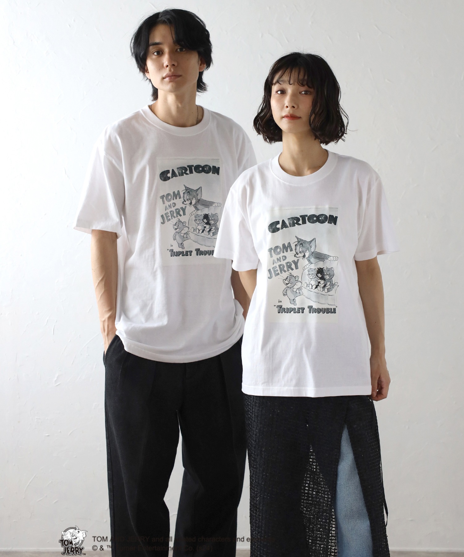 model：H180 着用サイズ：XL　model：H166 着用サイズ：M
